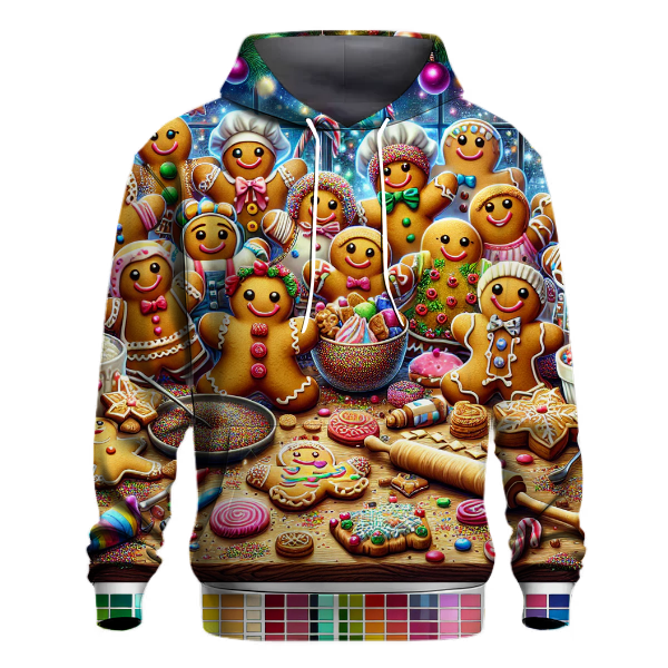 Gleeful Gingerbread Party Hoodie