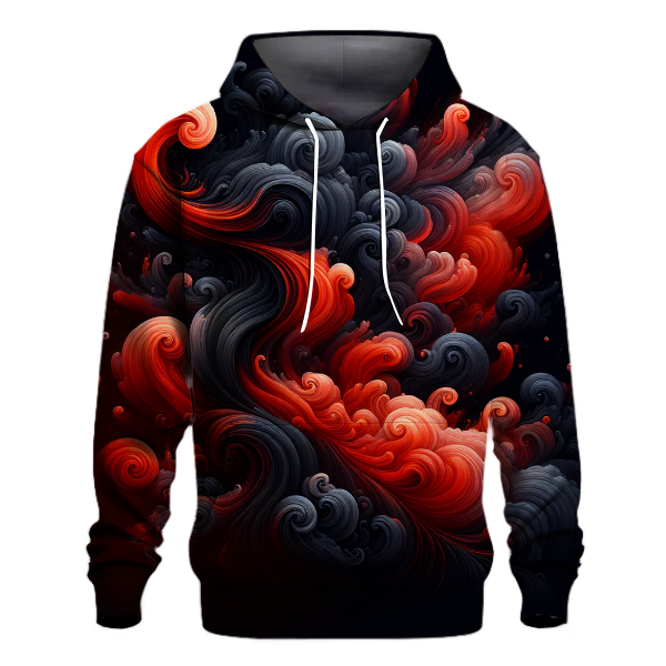 Volcanic Ash Swirl Hoodie