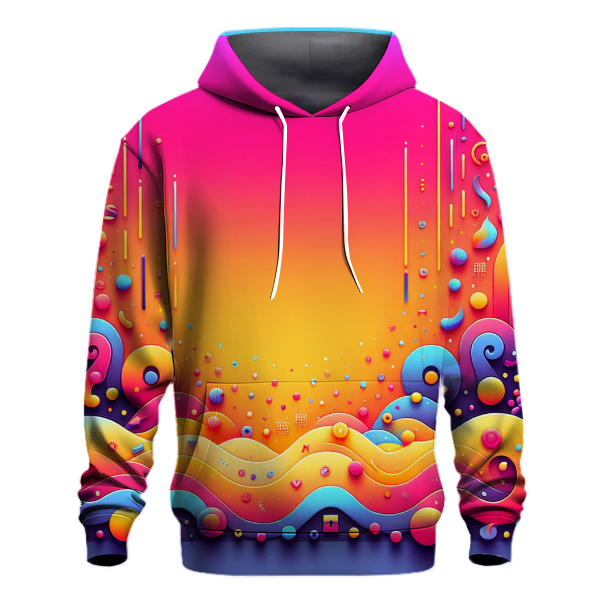 Carnival Colors Gradient Hoodie