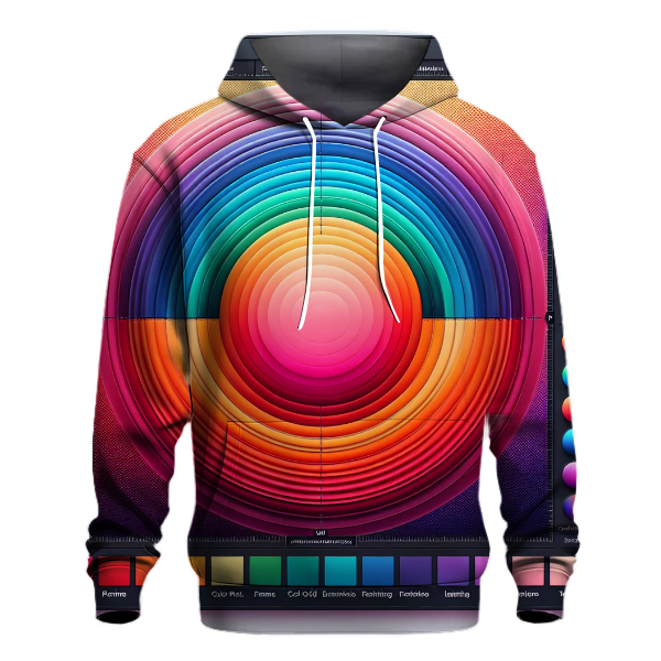 Radiant Rainbow Arc Hoodie