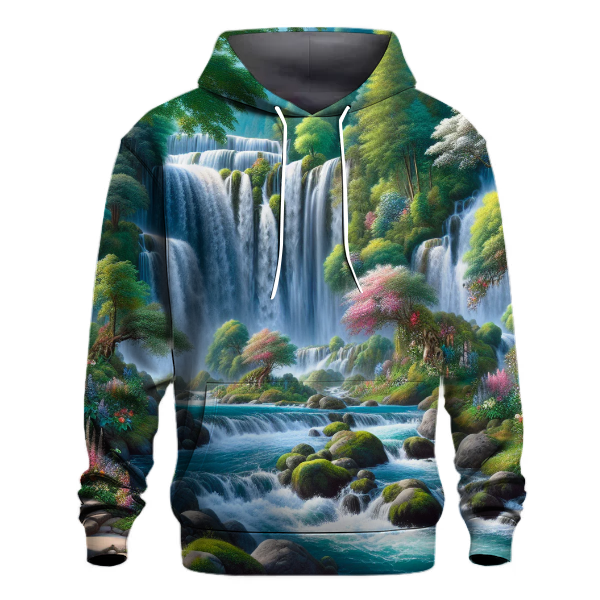 Cascading Waterfall Paradise Hoodie