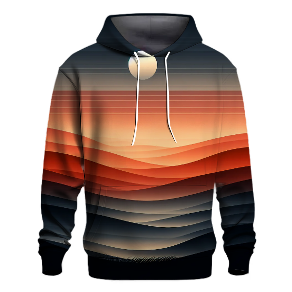 Charcoal Sunset Merge Hoodie