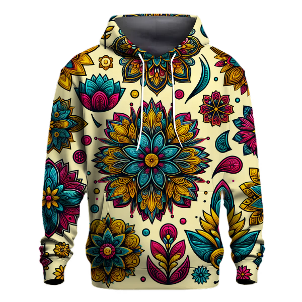 Hippie Harmony Blooms Hoodie