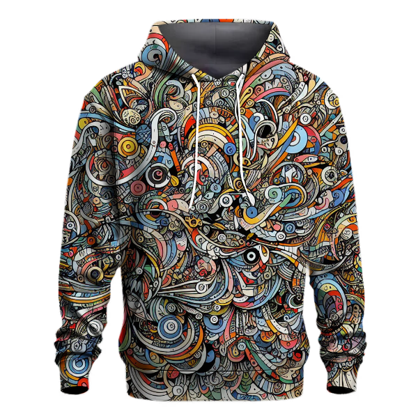 Artistic Doodle Escape Hoodie