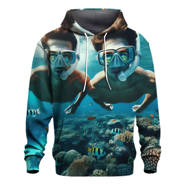 Snorkeling Scene Hoodie