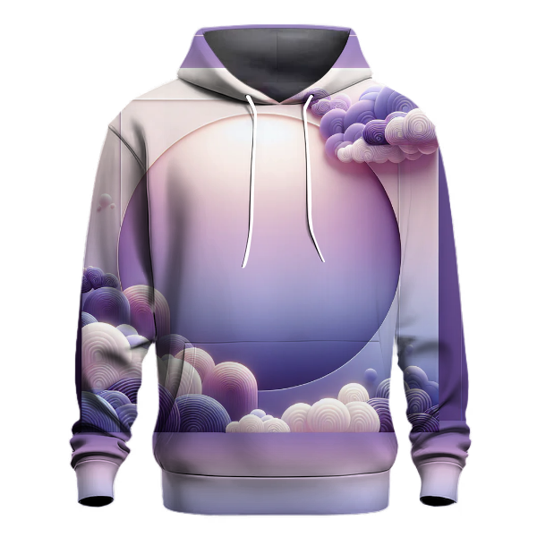Purple Dreamscape Gradient Hoodie
