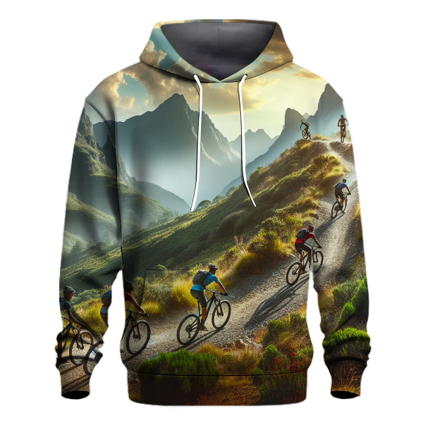 Challenging Mountain Biking Hoodie