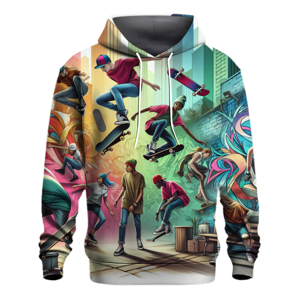 Skateboard Urban Expression Hoodie