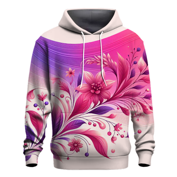 Vibrant Blossom Hoodie