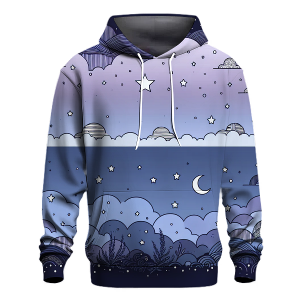 Mystical Dream Gradient Design Hoodie