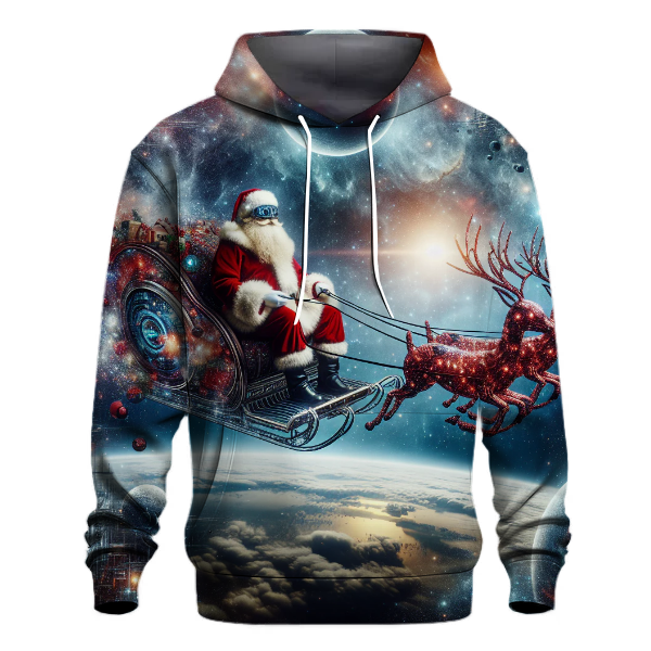 Santa's Cosmic Journey Hoodie