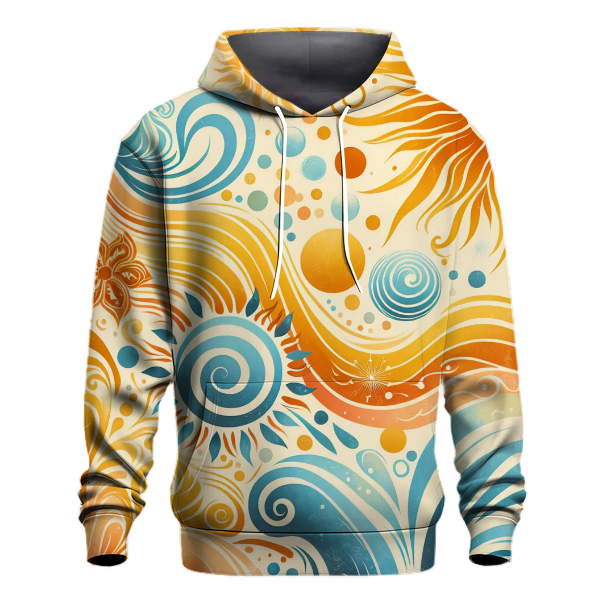Sunny Coast Tie-Dye Hoodie