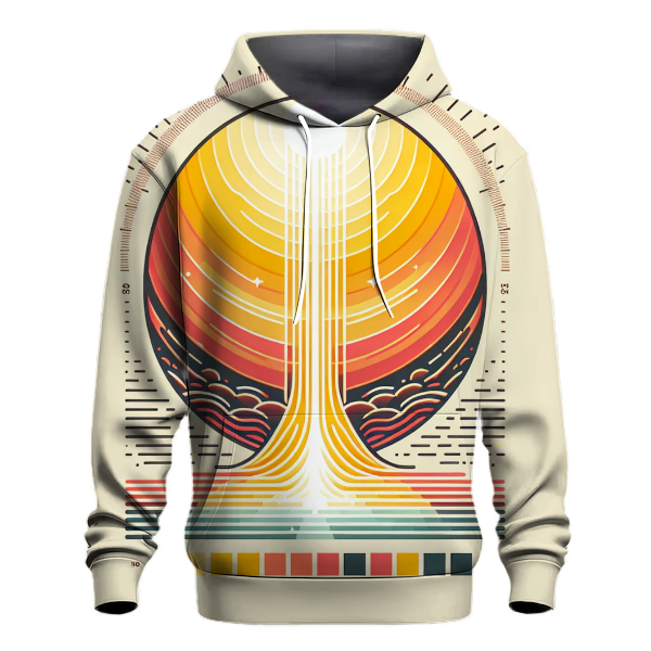 Golden Sunrise Ombre Hoodie