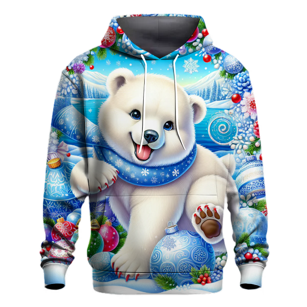 Polar Bear Winter Wonderland Hoodie