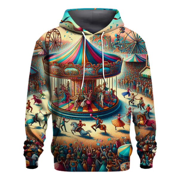 Colorful Carnival Adventure Hoodie