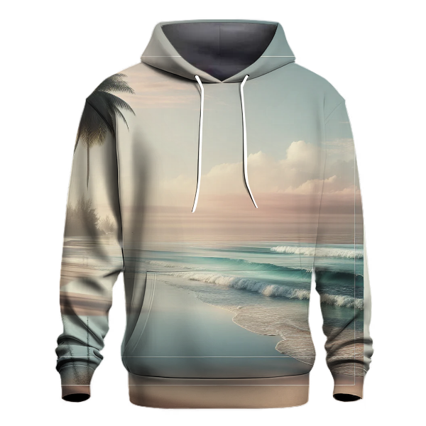 Serene Beach Retreat Hoodie