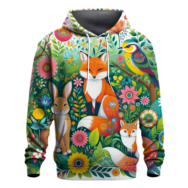 Charming Woodland Wonders Hoodie