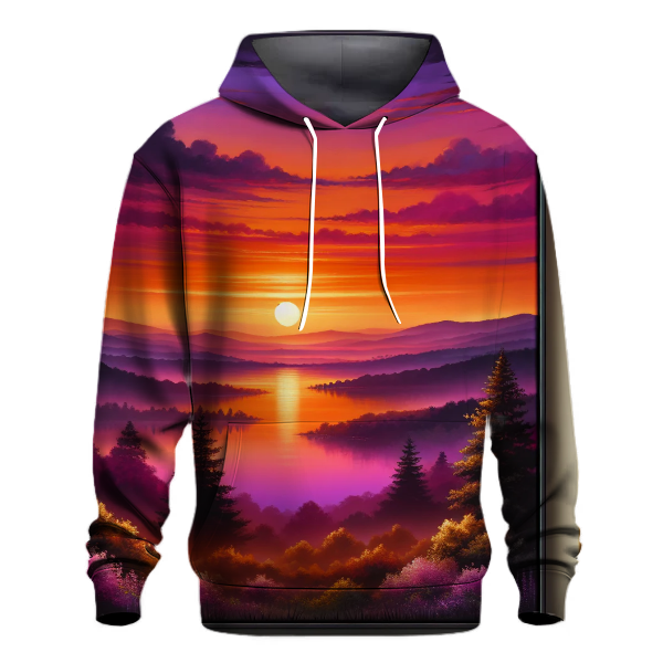 Radiant Sunset Vista Hoodie