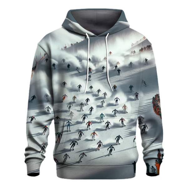 Skiing - Glide and Shine Hoodie