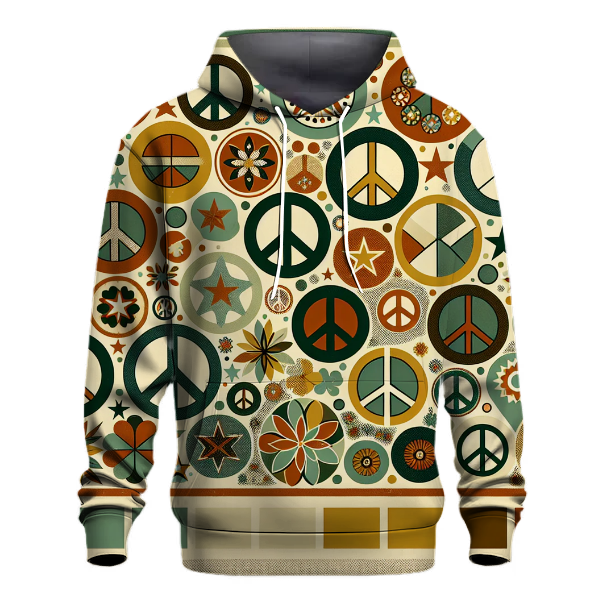Classic Peace Signs Hoodie