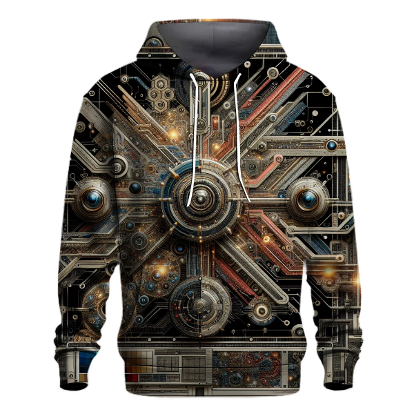 Cybernetic Circuit Visions Hoodie