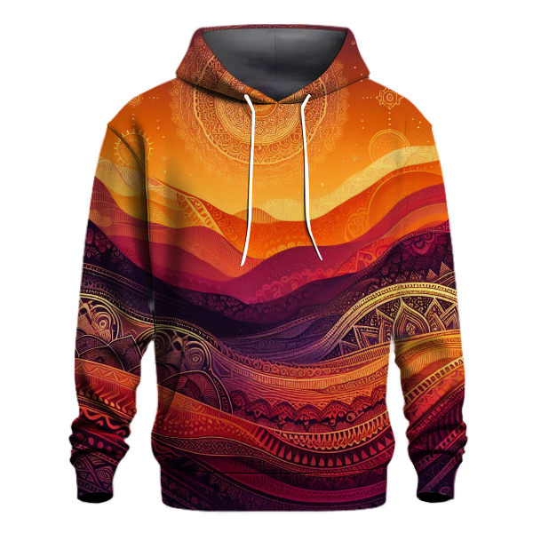 Sunset Bohemian Dream Hoodie