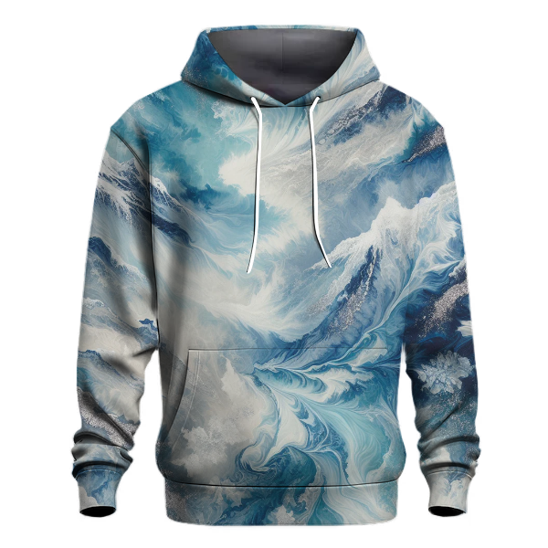 Glacial Ice Crystal Hoodie