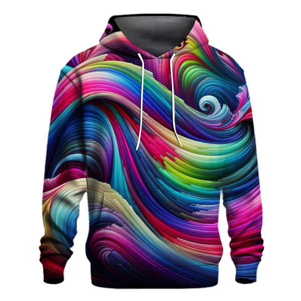 Wave Patterns Hoodie