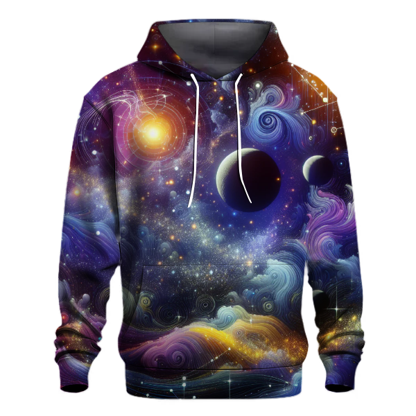 Colorful Cosmic Dance Hoodie