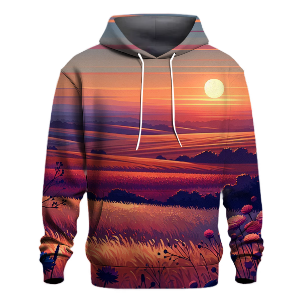 Bohemian Sunset Fields Hoodie