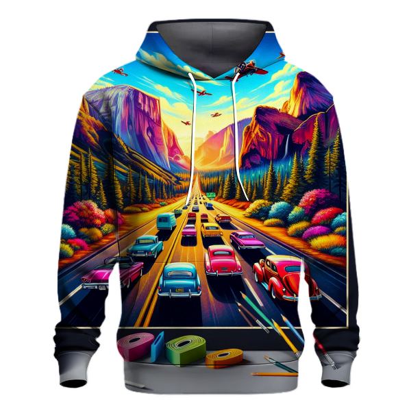 Nostalgic Road Trip Memories Hoodie