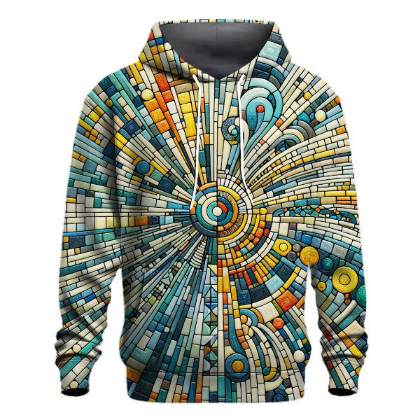 Colorful Mosaic Tiles Hoodie