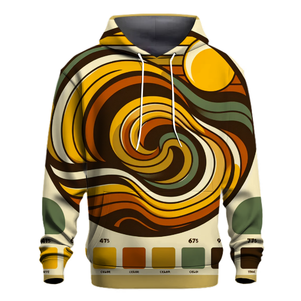 Charming Vintage Waves Hoodie