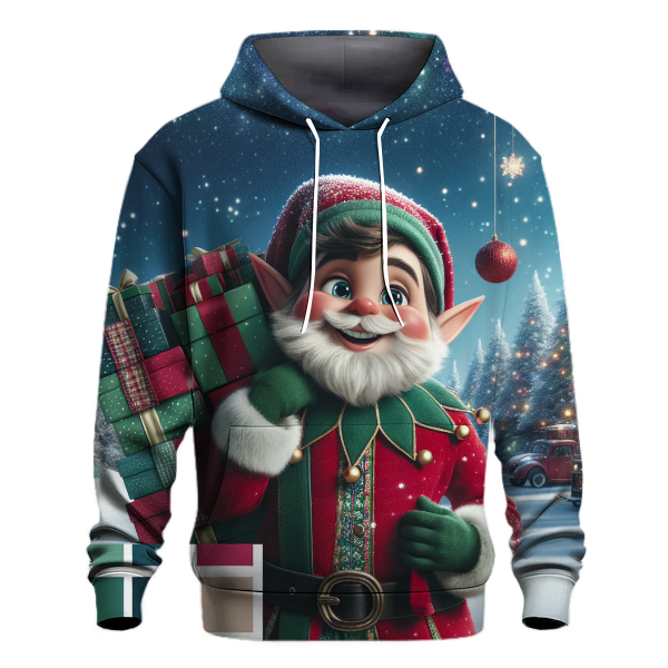 North Pole Delivery Elf Hoodie