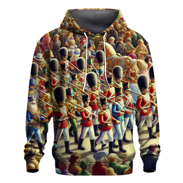 Festive Toy Soldiers Parade Hoodie