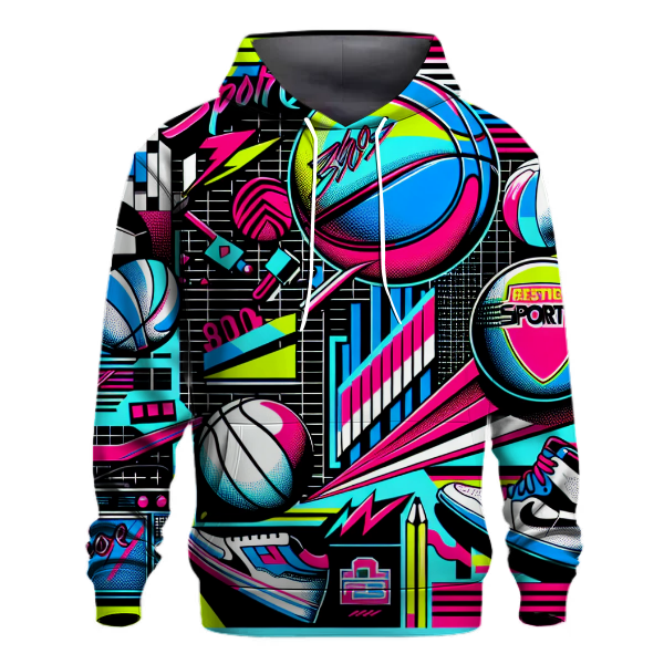 Rad Retro Sports Hoodie