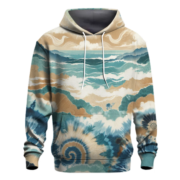 Nautical Waves Hoodie