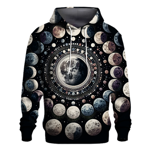 Lunar Phase Reflection Hoodie