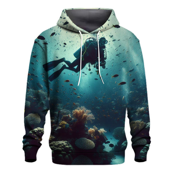 Diving - Deep Blue Discovery Hoodie