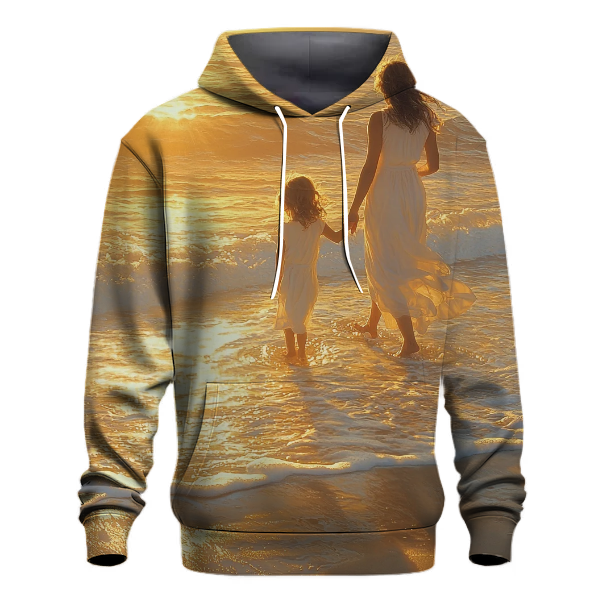 The Gentle Waves of Love A Mothers Comforting Presence Hoodie
