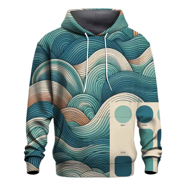 Peace and Harmony Waves Hoodie