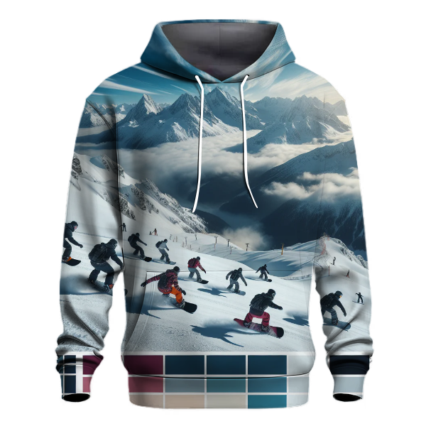 Snowboarding Streak Hoodie