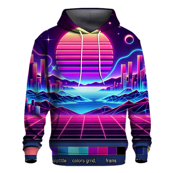 Synthwave Sky Hoodie