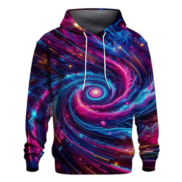 Neon Groove Galaxy Hoodie