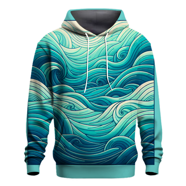 Ocean Swirl Hoodie