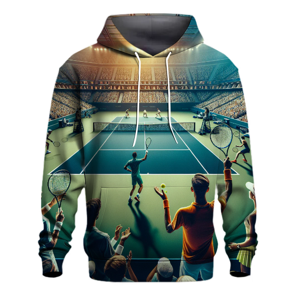 Tennis - Classic Court Elegance Hoodie
