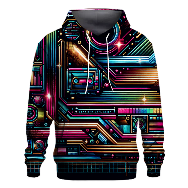 Futuristic Groove Hoodie