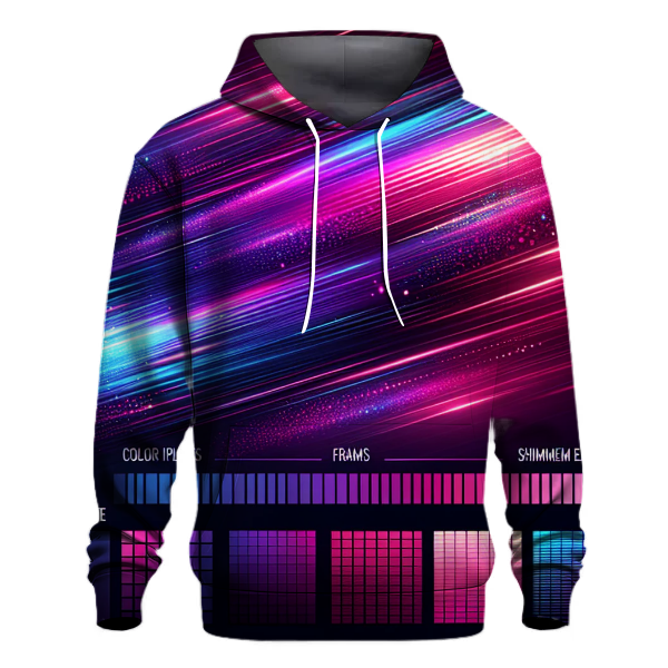 Electric Neon Blaze Hoodie