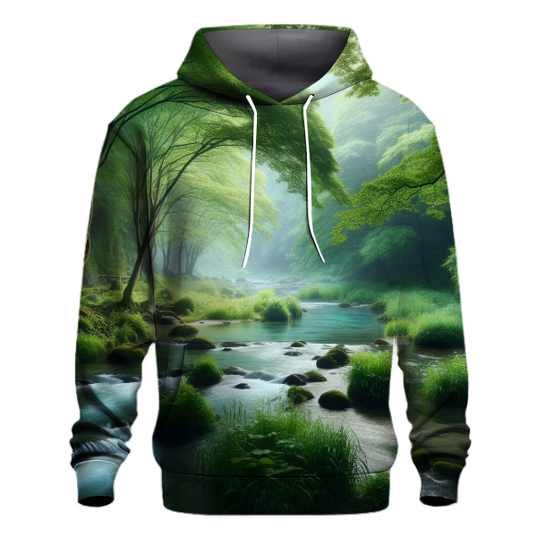 Enchanted Riverbank Retreat Hoodie