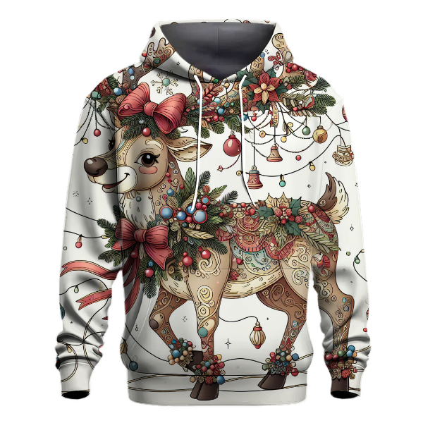 Merry Christmas Reindeer Hoodie